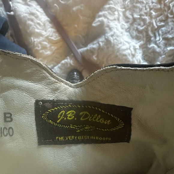 J B Dillon black python boots. Handcrafted size 6 - Picture 7 of 11